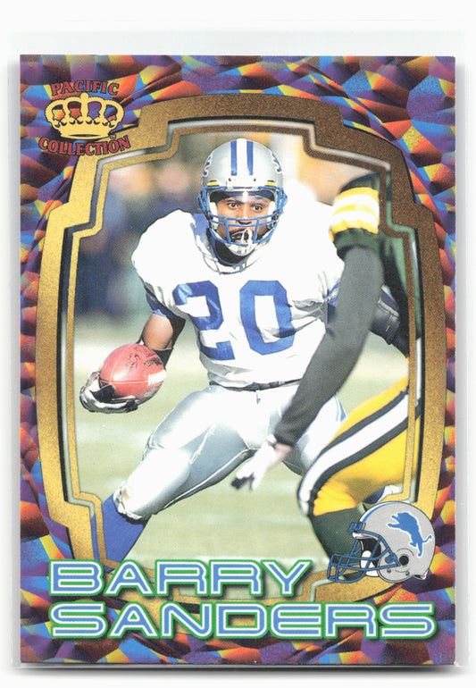 1997 Pacific Dynagon Prism #61 Barry Sanders Best Kept Secrets 28991