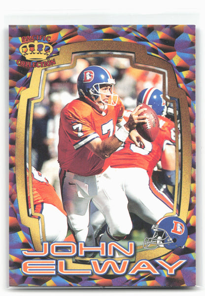 1997 Pacific Dynagon Prism #60 John Elway Best Kept Secrets 28993