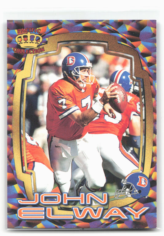 1997 Pacific Dynagon Prism #60 John Elway Best Kept Secrets 28993