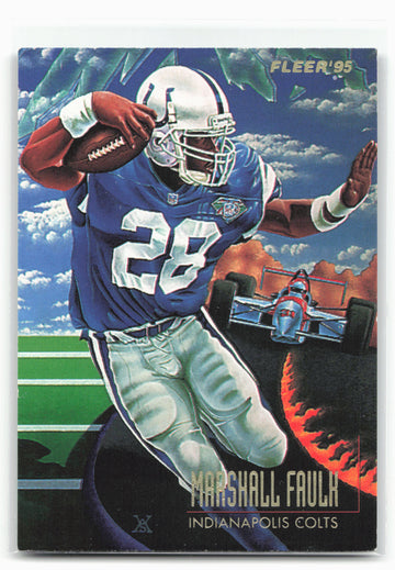 1995 Fleer #5 Marshall Faulk Pro-Visions 28994