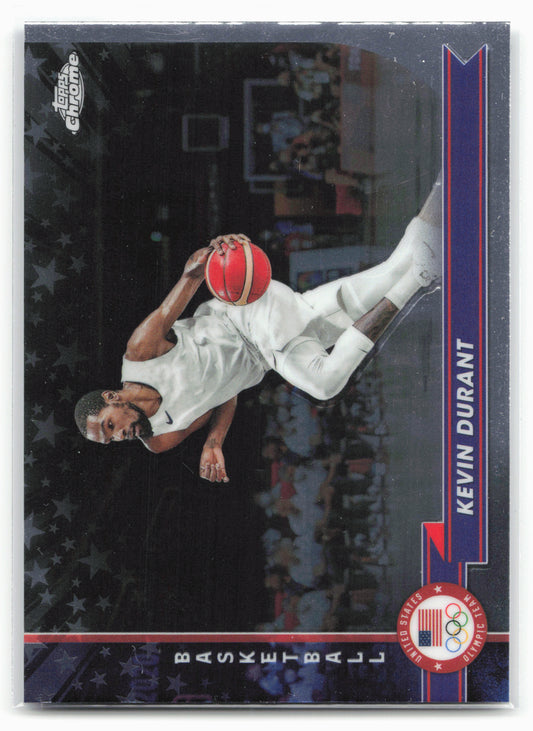 2024 Topps Chrome U.S. Olympics & Paralympic Hopefuls #164 Kevin Durant 28999