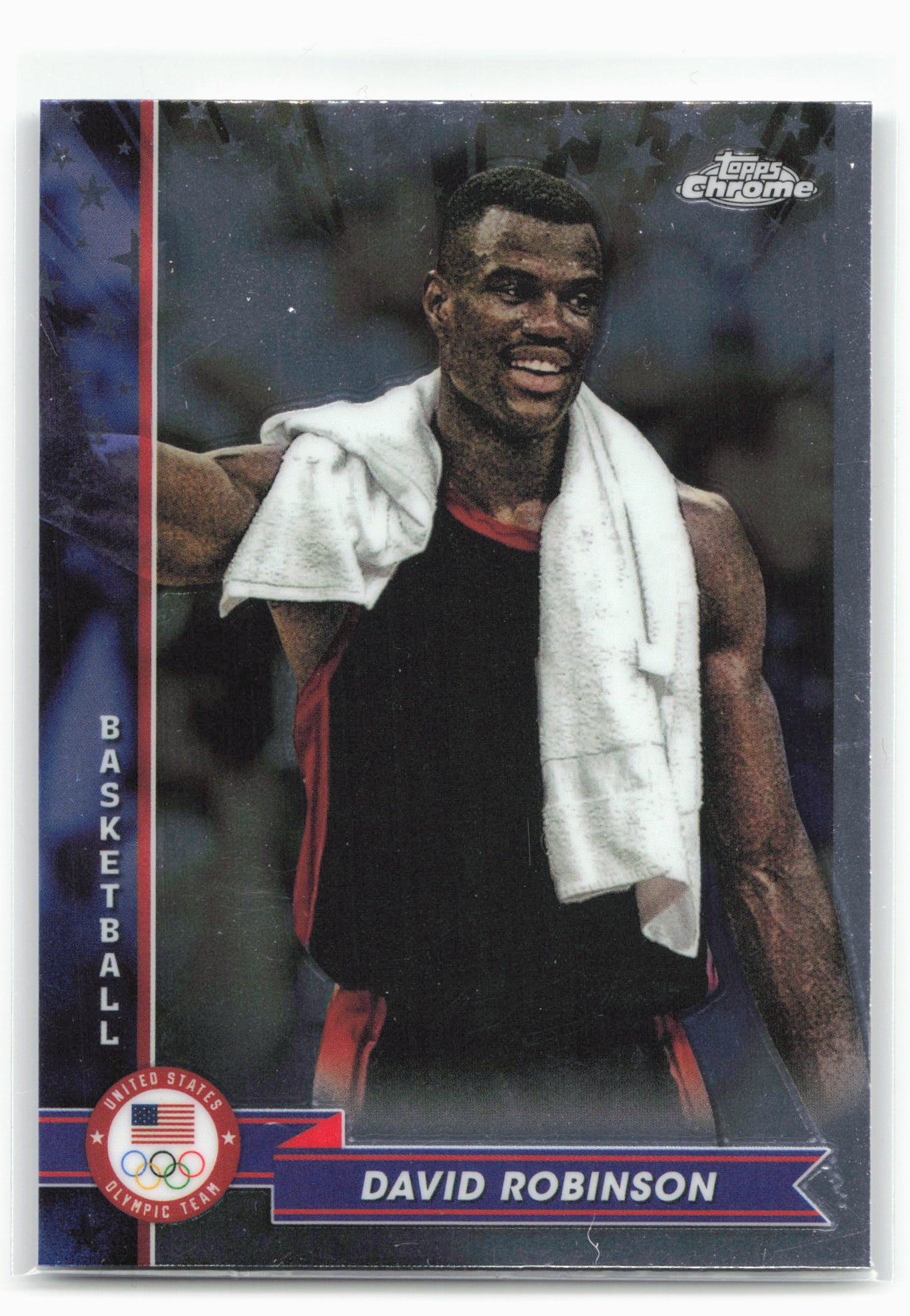 2024 Topps Chrome U.S. Olympics & Paralympic Hopefuls #89 David Robinson 29001