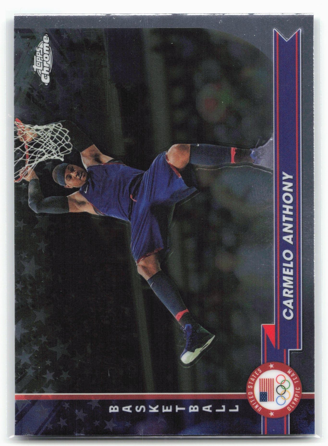 2024 Topps Chrome U.S. Olympics & Paralympic Hopefuls #151 Carmelo Anthony