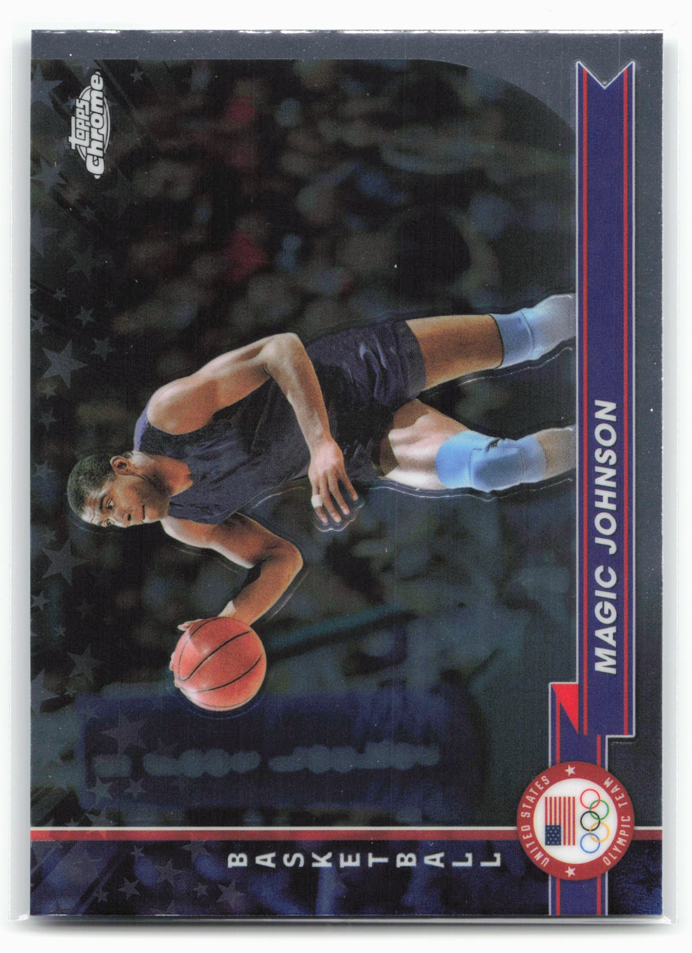 2024 Topps Chrome U.S. Olympics & Paralympic Hopefuls #187 Magic Johnson 29009