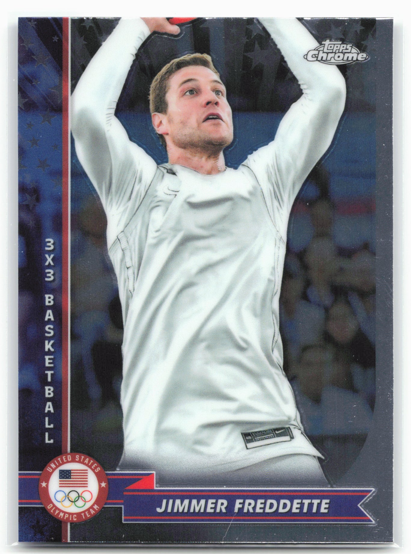 2024 Topps Chrome U.S. Olympics & Paralympic Hopefuls #76 Jimmer Fredette