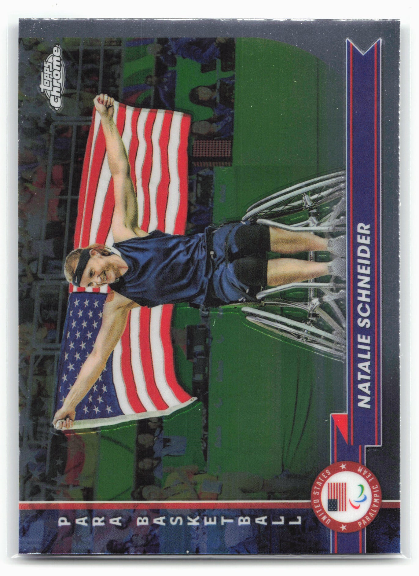2024 Topps Chrome U.S. Olympics & Paralympic #167 Natalie Schneider 29012