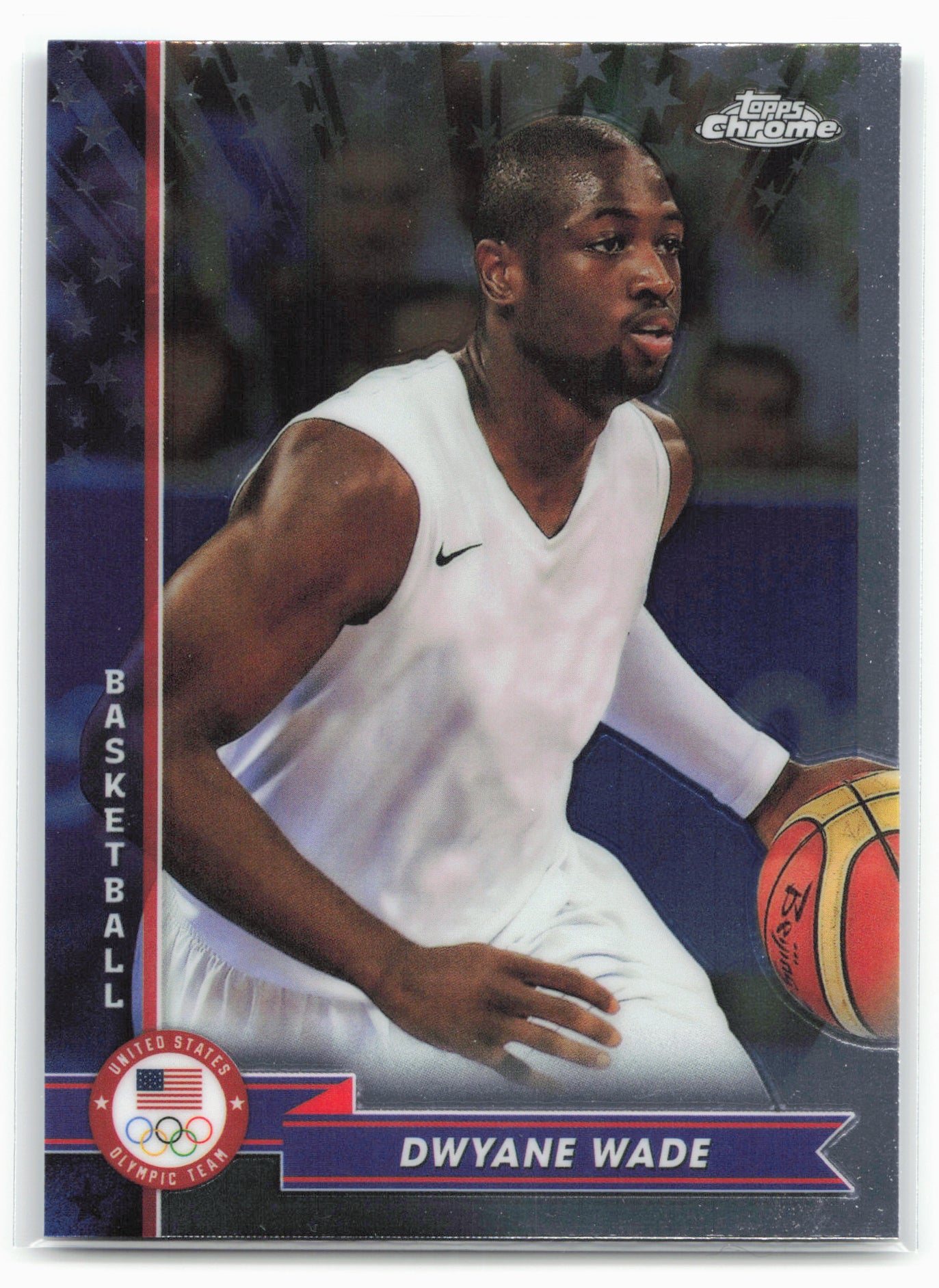 2024 Topps Chrome U.S. Olympics & Paralympic Hopefuls #84 Dwyane Wade 29014