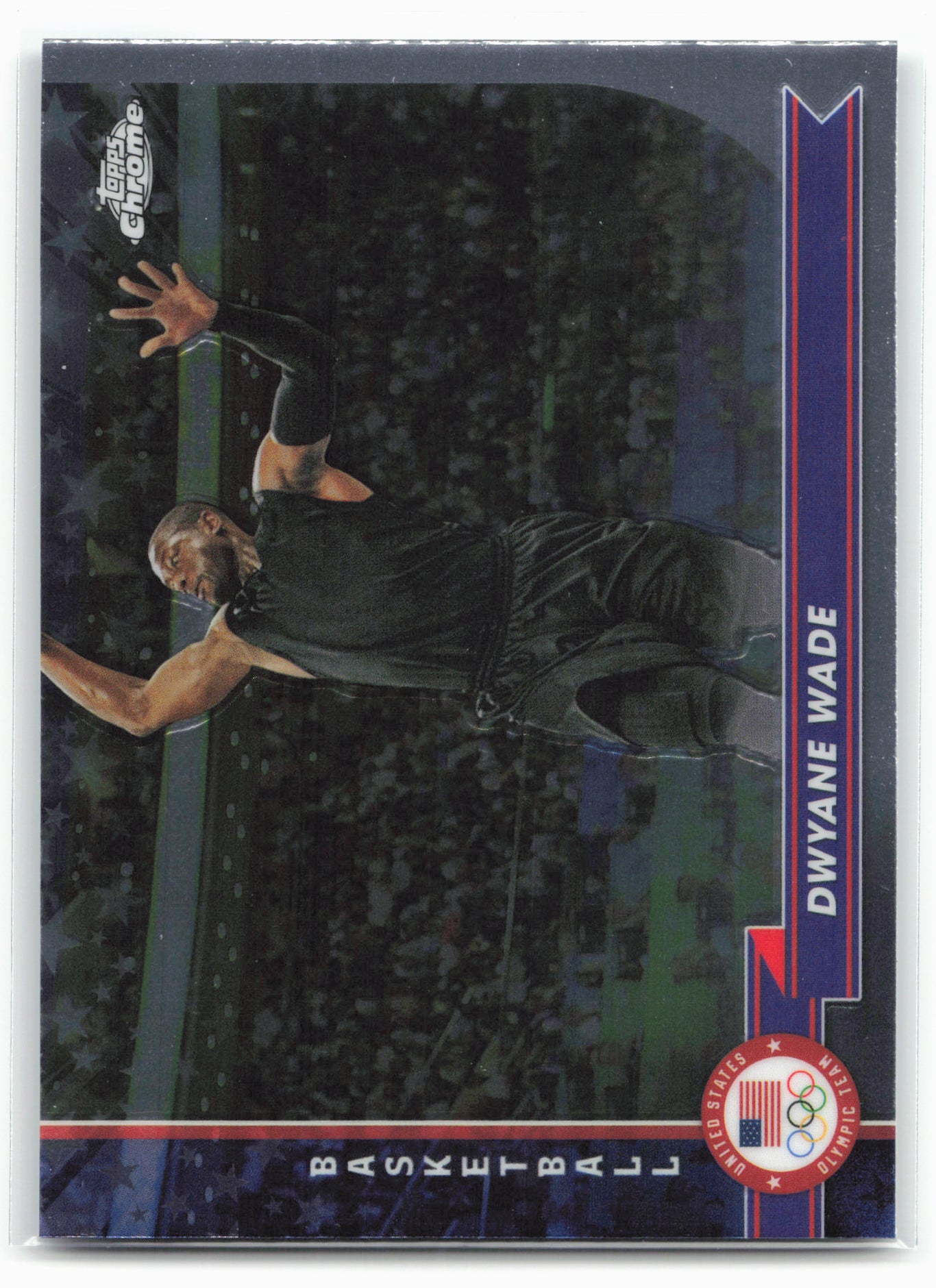 2024 Topps Chrome U.S. Olympics & Paralympic Hopefuls #173 Dwyane Wade