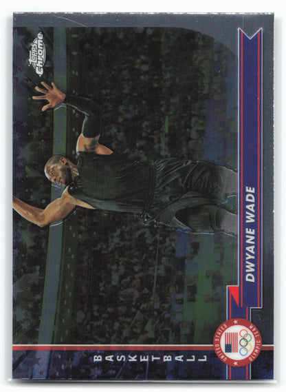 2024 Topps Chrome U.S. Olympics & Paralympic Hopefuls #173 Dwyane Wade 29016