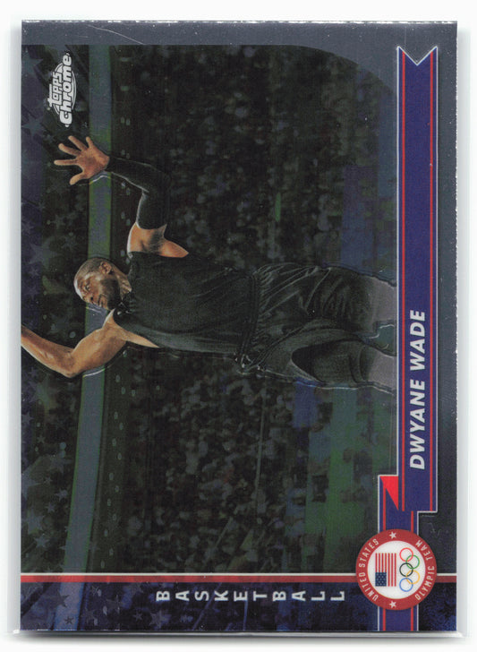 2024 Topps Chrome U.S. Olympics & Paralympic Hopefuls #173 Dwyane Wade 29016