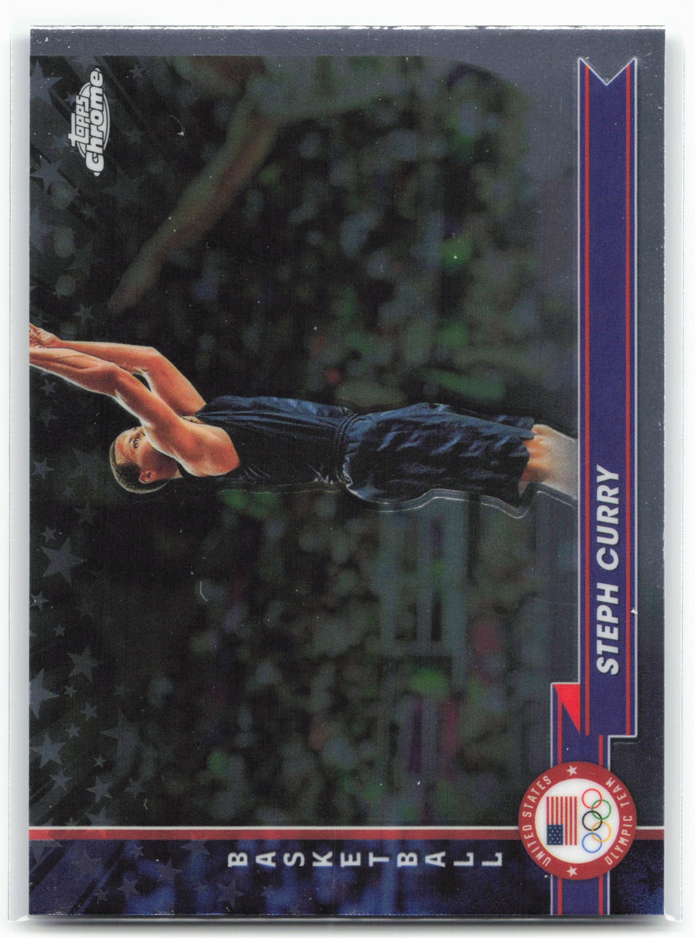 2024 Topps Chrome U.S. Olympics & Paralympic Hopefuls #119 Stephen Curry 29019