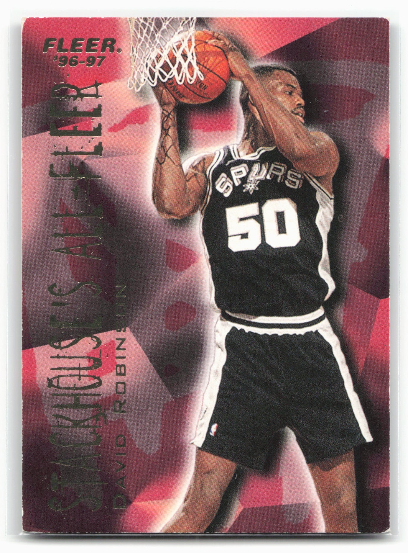1996-97 Fleer #12 David Robinson Stackhouse's All-Fleer 29030