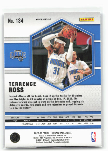 2020-21 Panini Mosaic #134 Terrence Ross Mosaic 29034