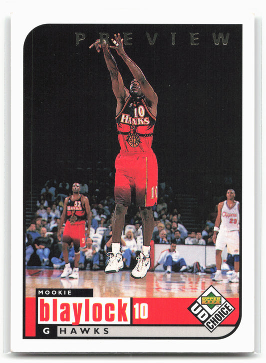 1998-99 UD Choice Preview #3 Mookie Blaylock 29037