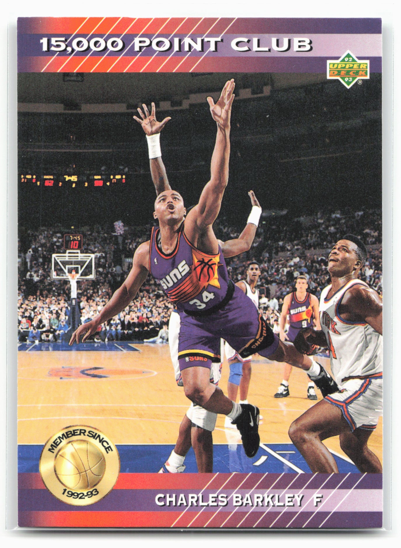 1992-93 Upper Deck #PC11 Charles Barkley 15000-Point Club 29050