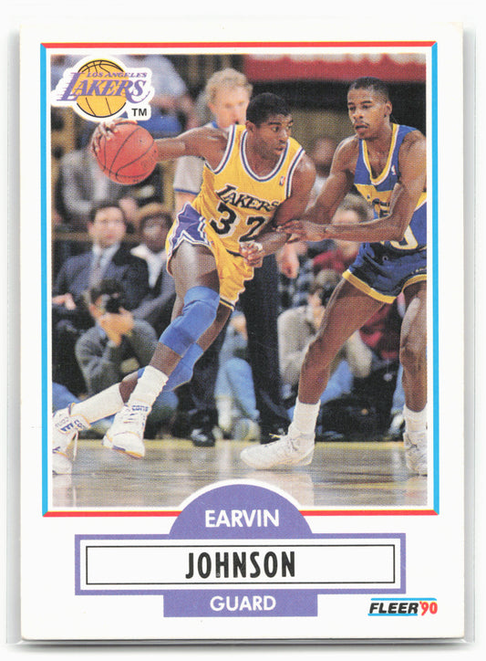 1990-91 Fleer #93 Earvin Johnson 29054