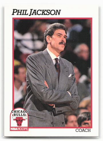 1991-92 Hoops #224 Phil Jackson 29055