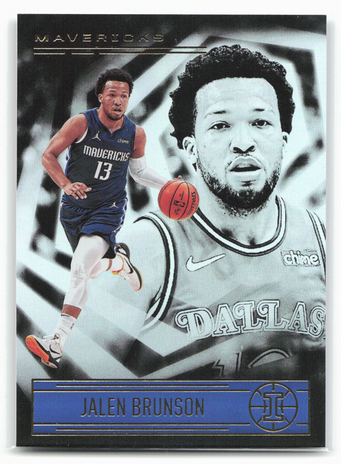 2020-21 Panini Illusions #125 Jalen Brunson 29056