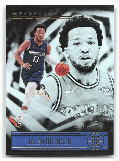 2020-21 Panini Illusions #125 Jalen Brunson 29056