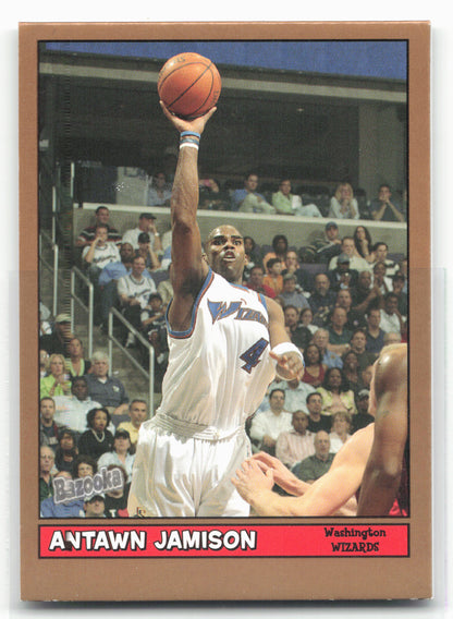 2005-06 Bazooka #32 Antawn Jamison Gold