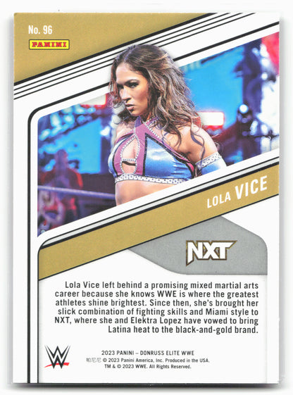 2023 Donruss Elite WWE #96 Lola Vice Pink 29063
