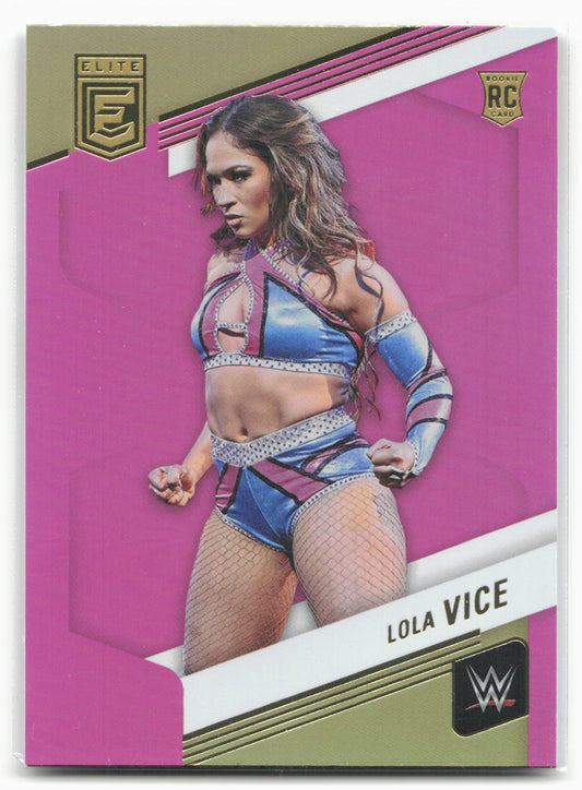 2023 Donruss Elite WWE #96 Lola Vice Pink 29063