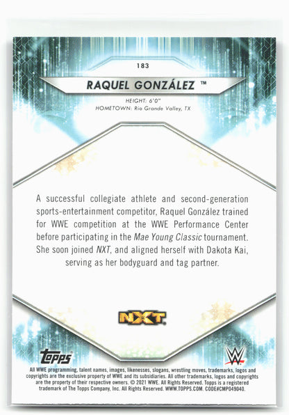 2021 Topps WWE #183 Raquel González 29064