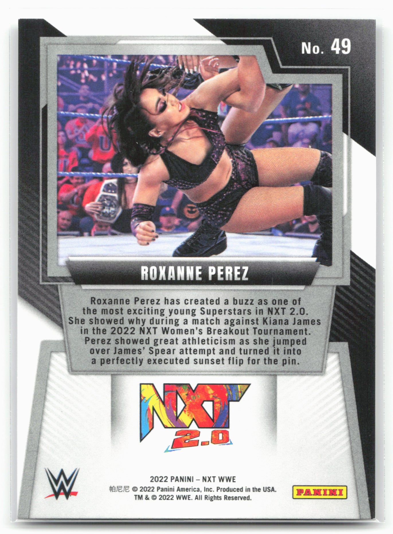 2022 Panini NXT 2.0 WWE #49 Roxanne Perez 29066