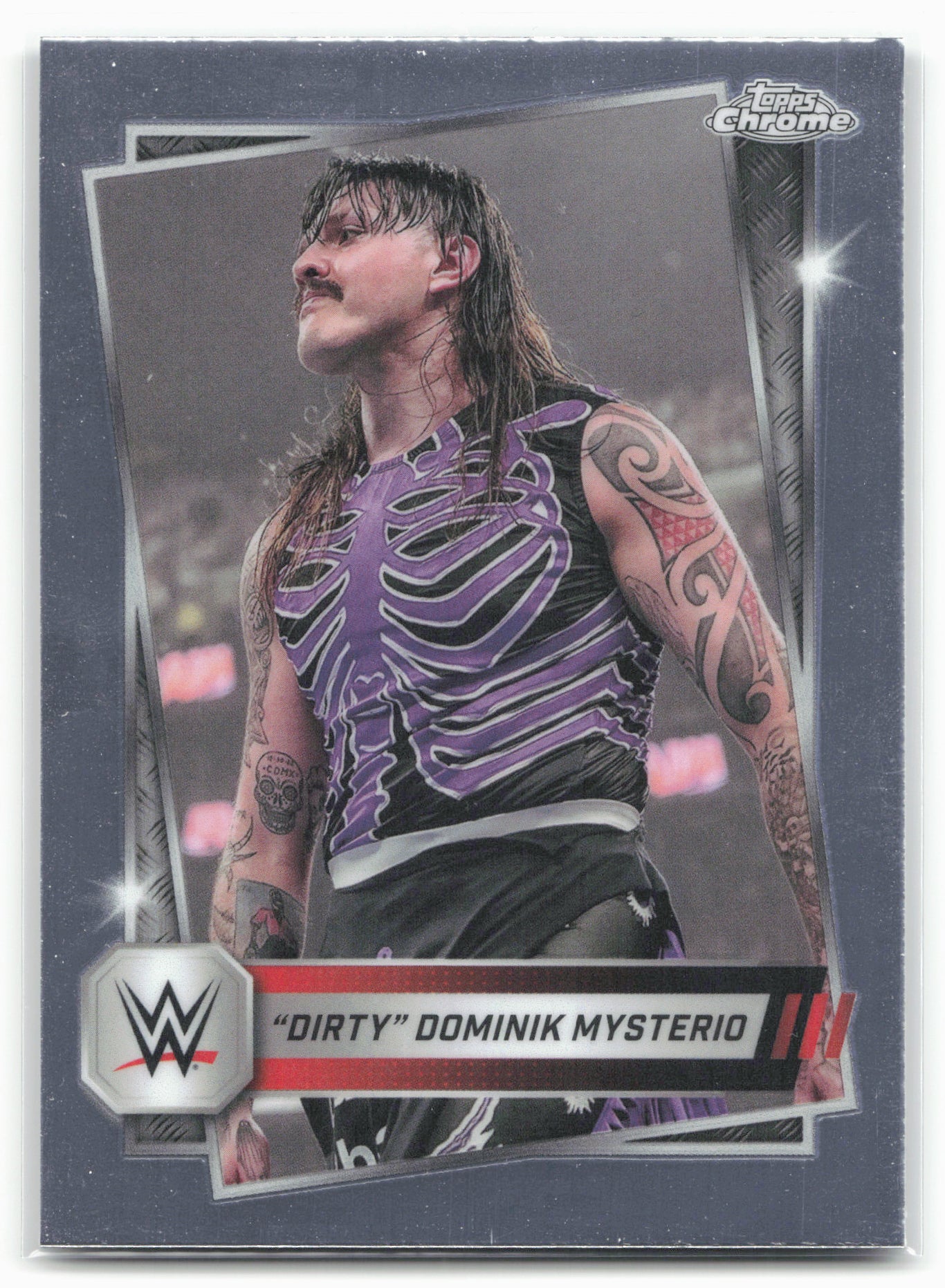 2025 Topps Chrome WWE #35 "Dirty" Dominik Mysterio 29067