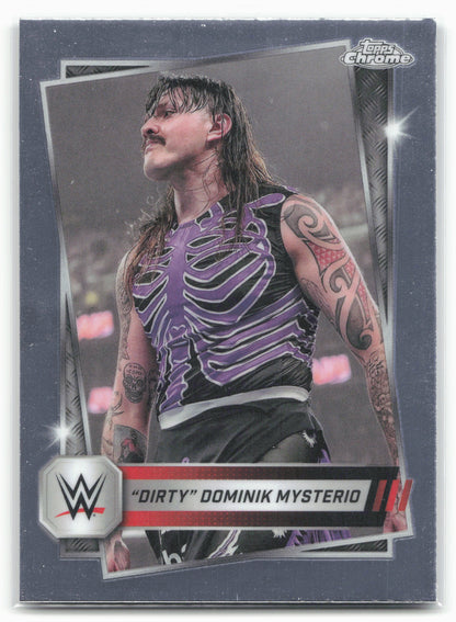 2025 Topps Chrome WWE #35 "Dirty" Dominik Mysterio 29067
