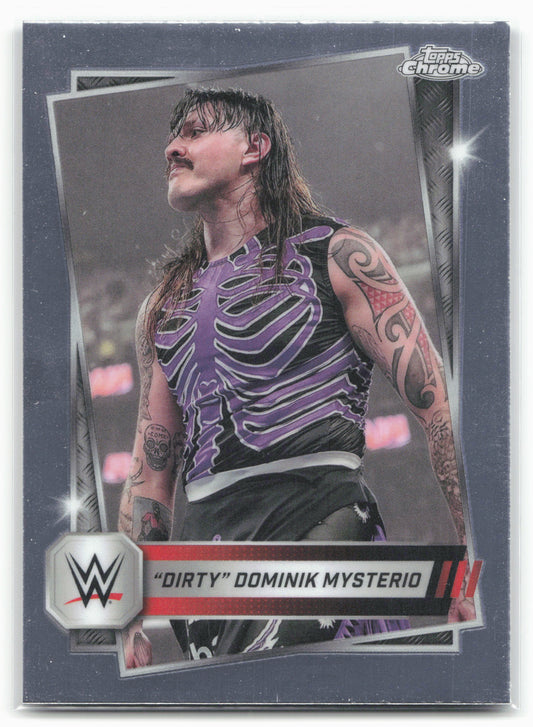 2025 Topps Chrome WWE #35 "Dirty" Dominik Mysterio 29067