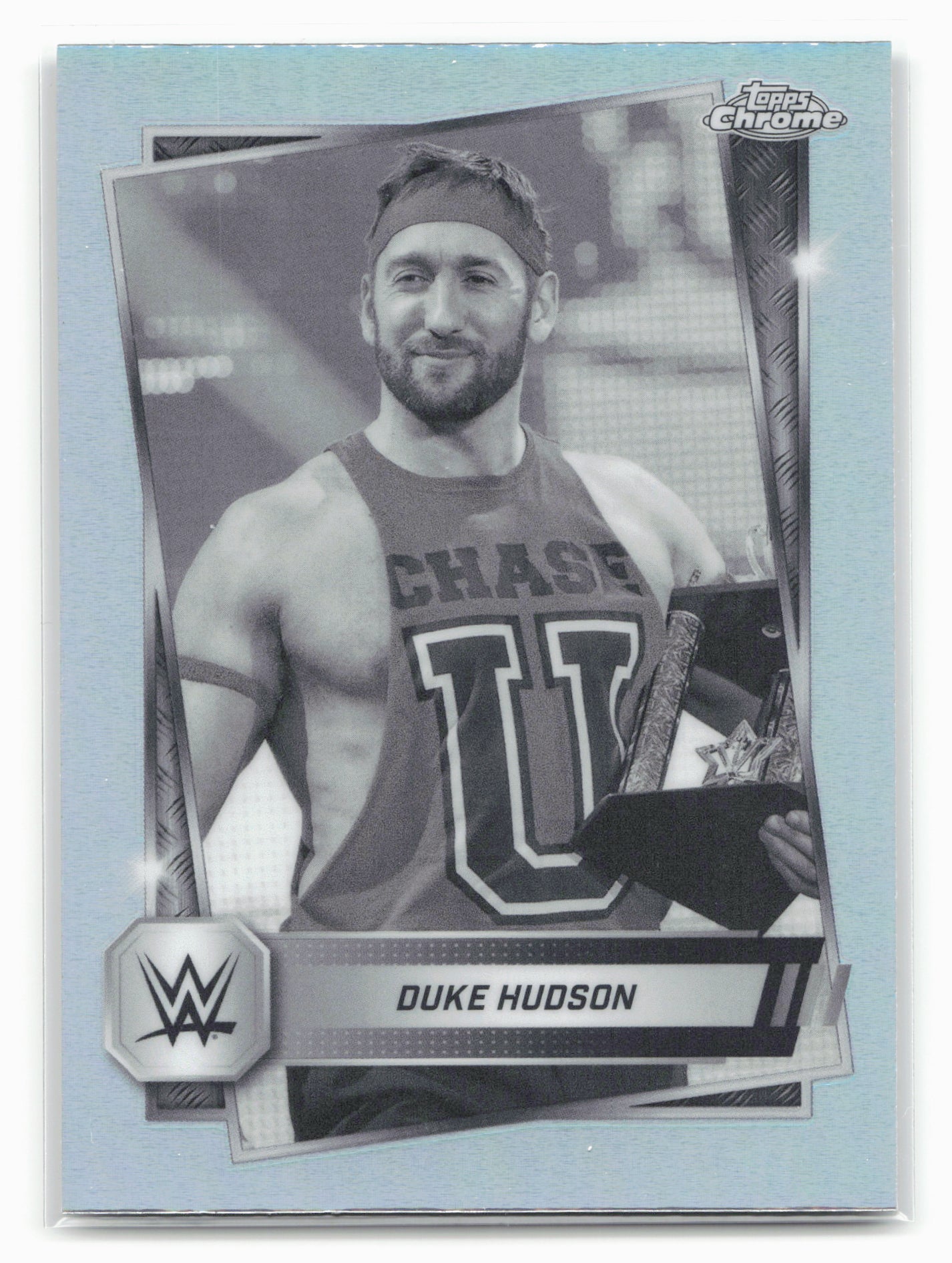 2025 Topps Chrome WWE #112 Duke Hudson Sepia Refractor 29070