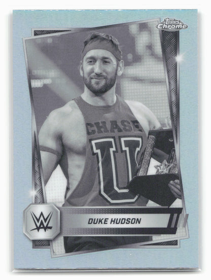 2025 Topps Chrome WWE #112 Duke Hudson Sepia Refractor 29070
