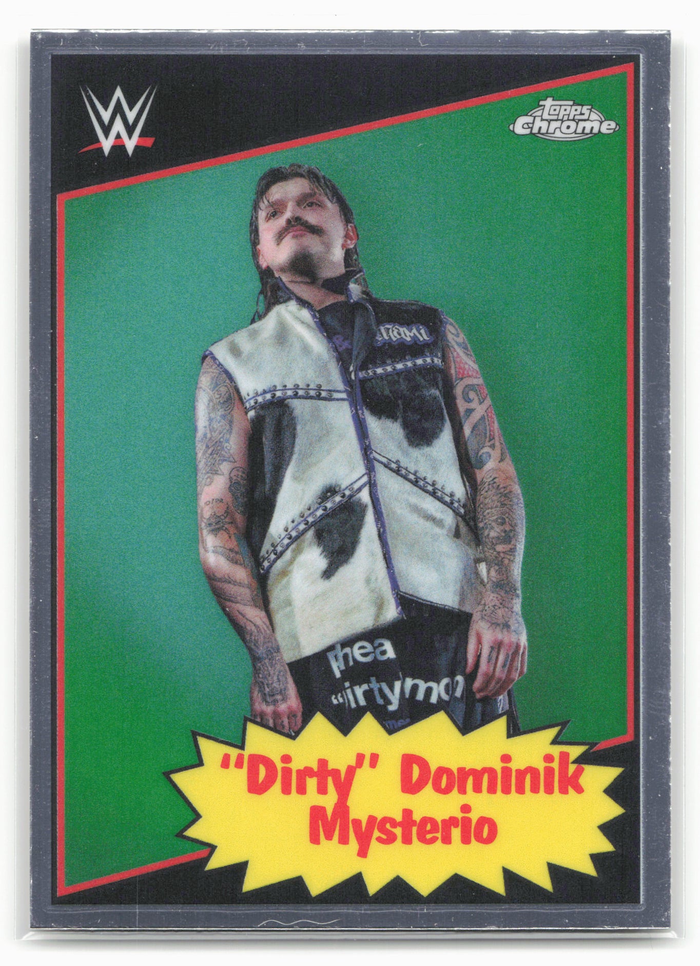 2025 Topps Chrome WWE #85TC-DM “Dirty” Dom Mysterio 1985 Topps Current 29071