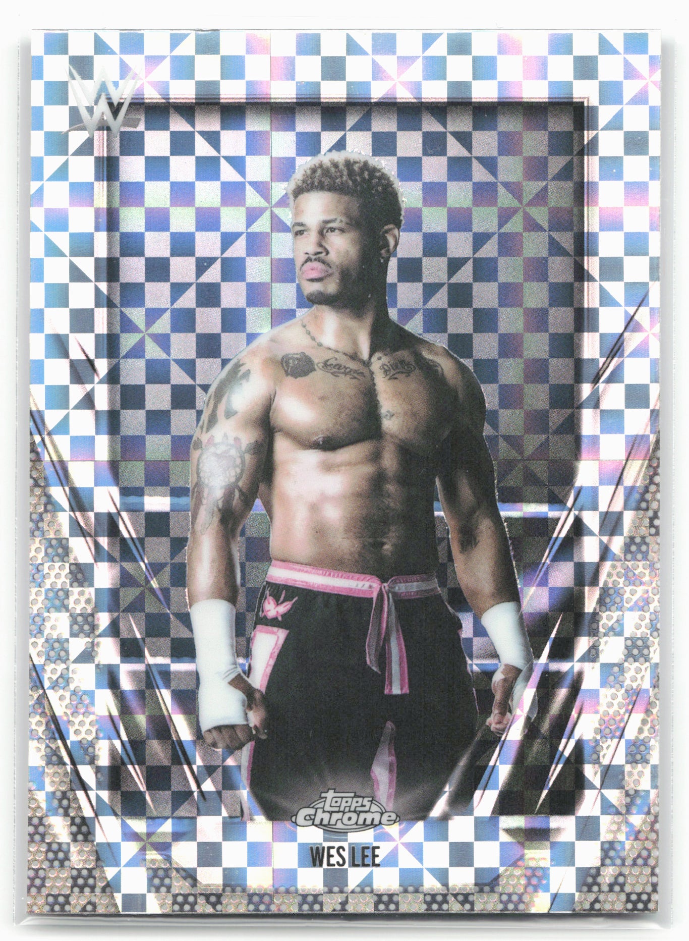 2026 Topps Chrome WWE #180 Wes Lee X-Fractor