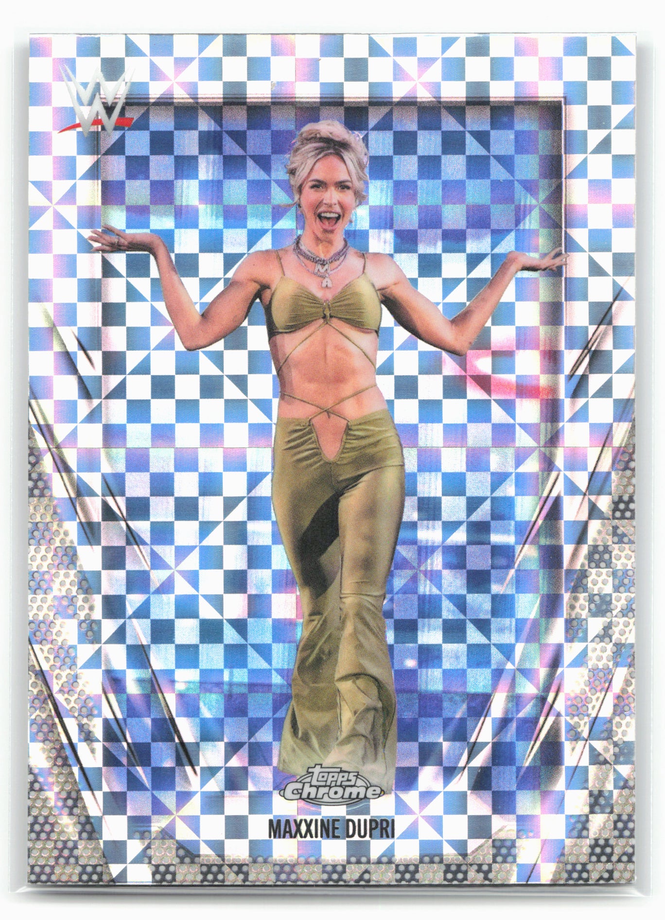 2026 Topps Chrome WWE #57 Maxxine Dupri X-Fractor