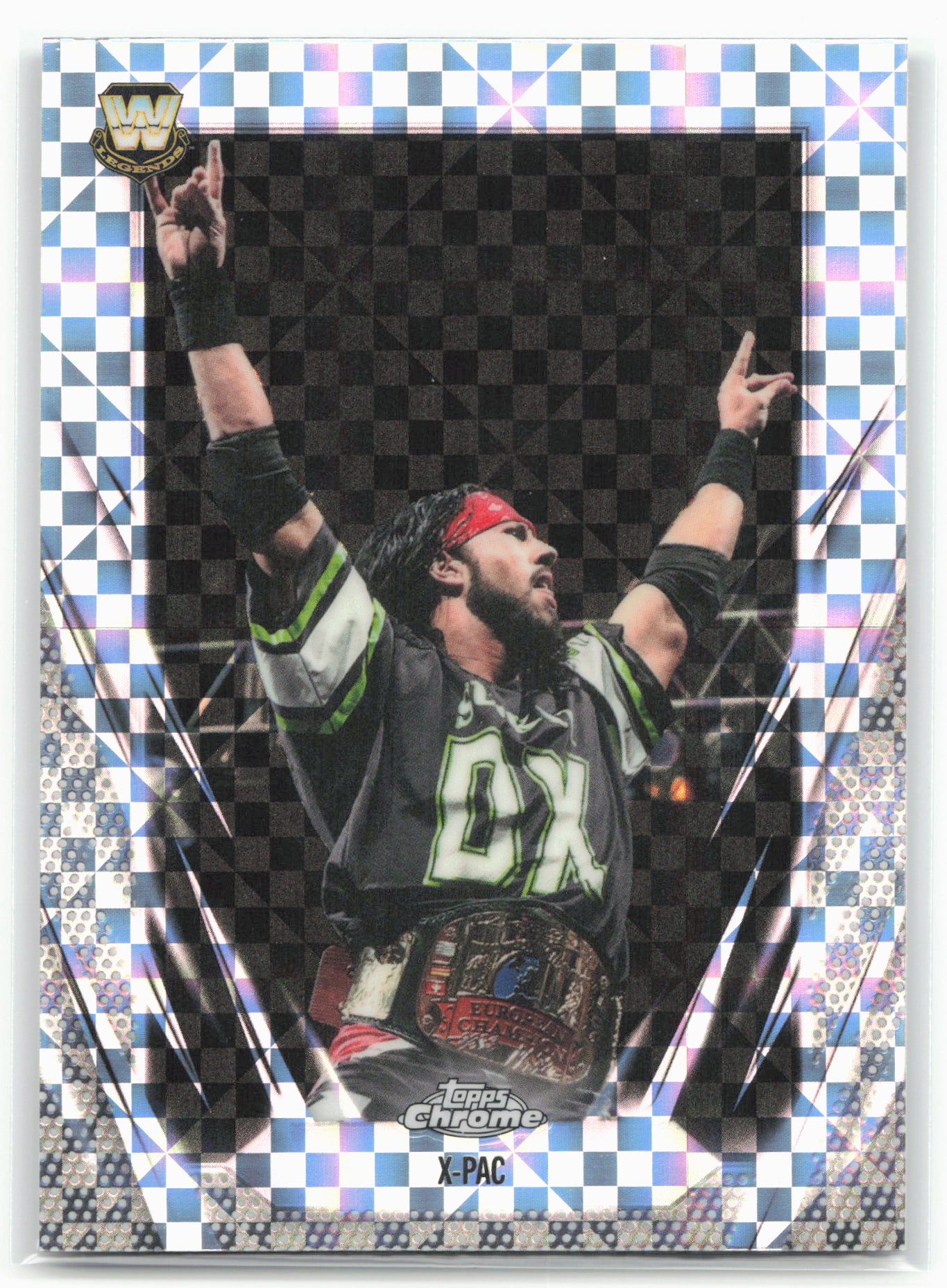 2026 Topps Chrome WWE #42 X-Pac X-Fractor