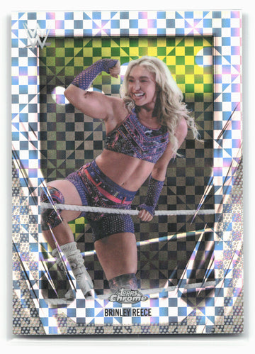 2026 Topps Chrome WWE #149 Brinley Reece X-Fractor