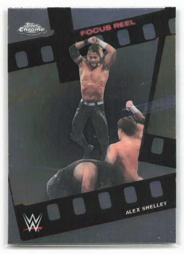 2026 Topps Chrome WWE #FR-25 Alex Shelley Focus Reel
