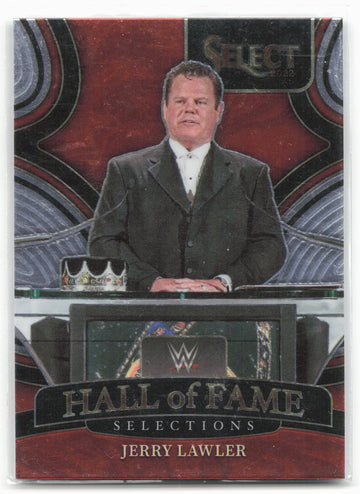 2022 Panini Select WWE #16 Jerry Lawler Hall of Fame Selections 29093