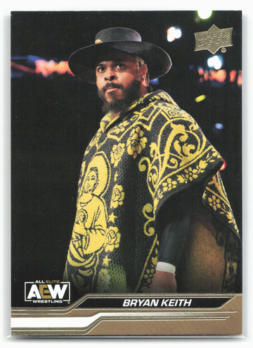 2024 Upper Deck AEW #47 Bryan Keith Gold 29094