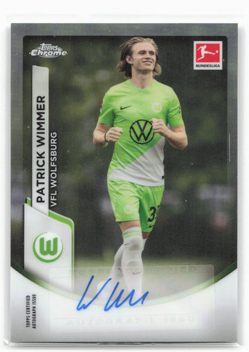 
2023-24 Topps Chrome Bundesliga #BCA-PW Patrick Wimmer  Autograph
