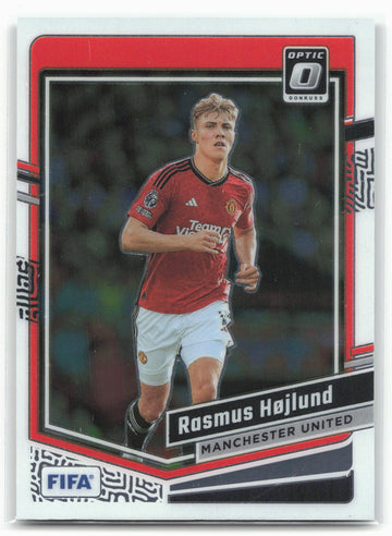 2023-24 Donruss #94 Rasmus Hojlund Optic 29099