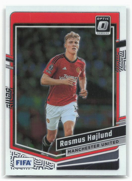 2023-24 Donruss #94 Rasmus Hojlund Optic 29099