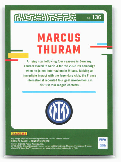 2023-24 Donruss #136 Marcus Thuram Optic 29102