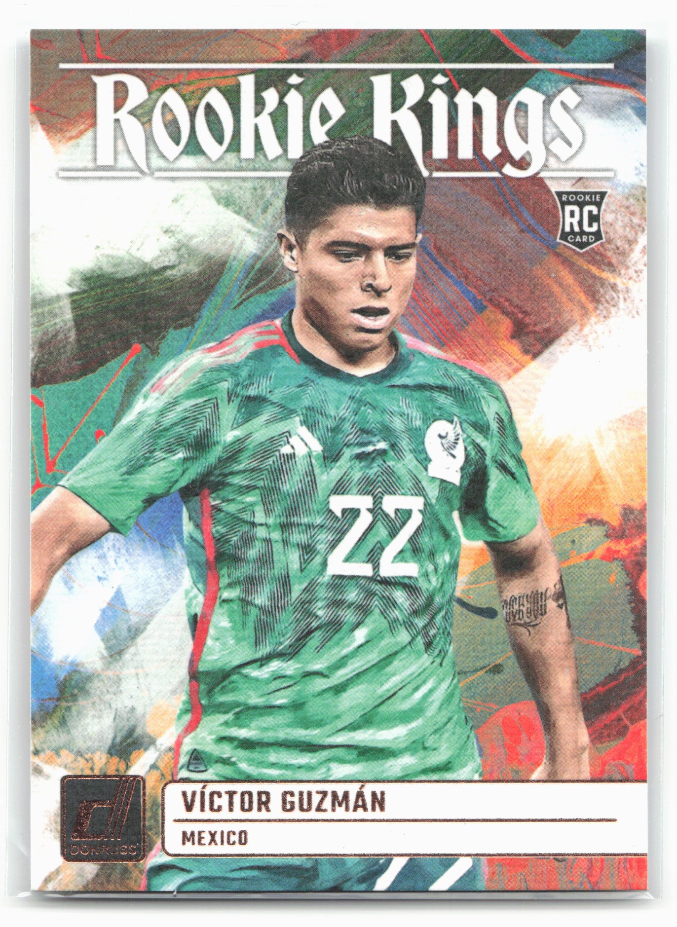 2023-24 Donruss #8 Victor Guzmán Rookie Kings 29104