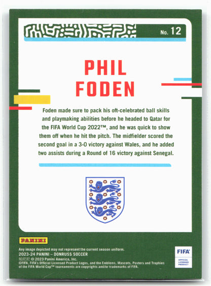 2023-24 Donruss #12 Phil Foden Silver 29107