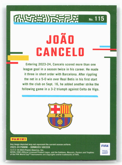 2023-24 Donruss #115 Joao Cancelo Silver 29111