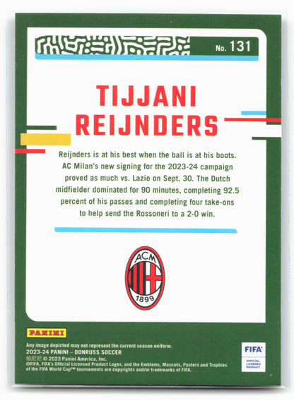 2023-24 Donruss #131 Tijjani Reijnders Silver 29116