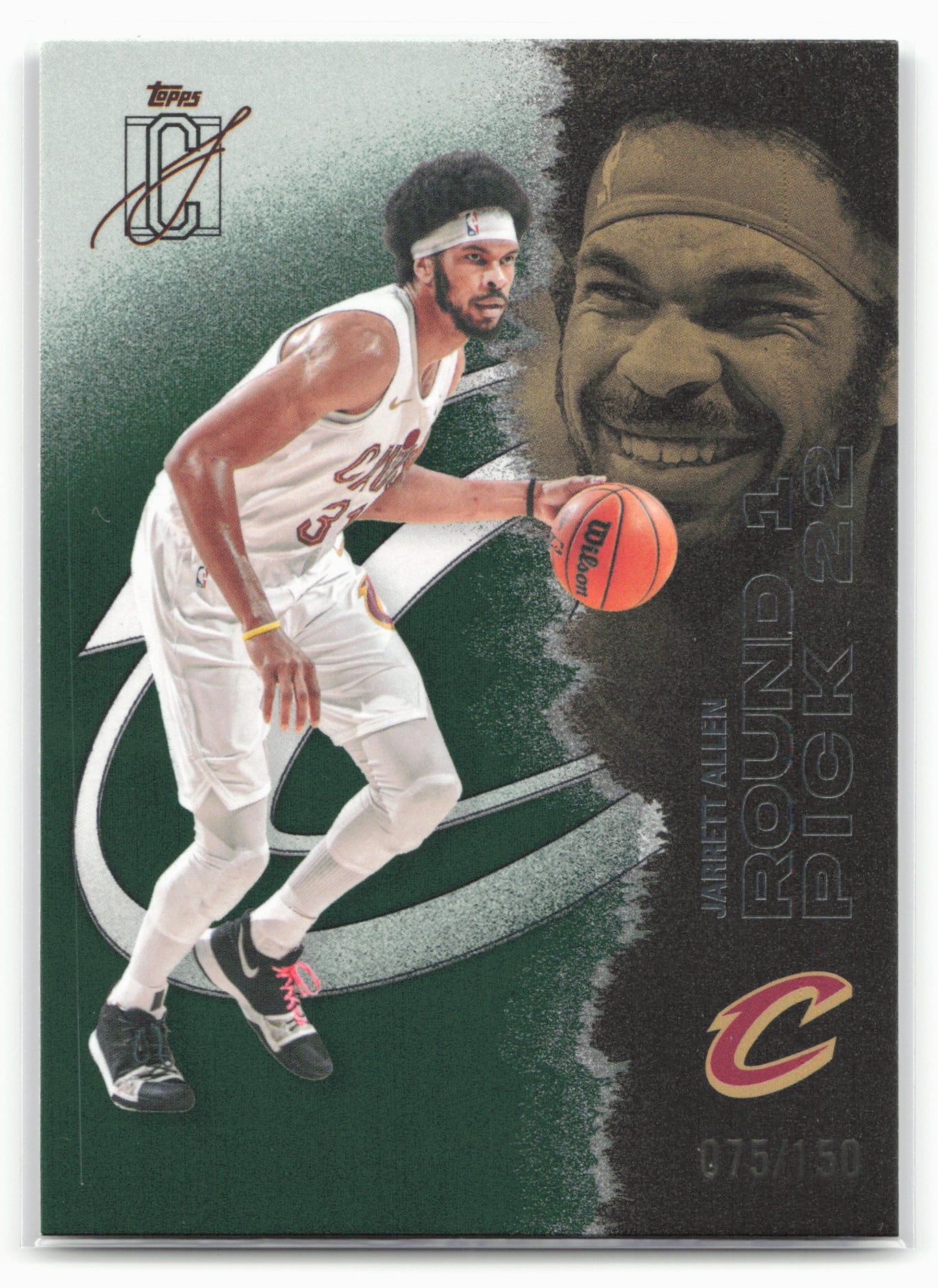 2025-26 Topps Signature Class #99 Jarrett Allen Green #/150